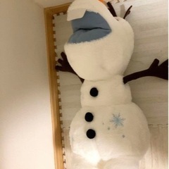 ディズニー  アナと雪の女王　 オラフ  ぬいぐるみ　アナ雪　おらふ　雪だるまの画像