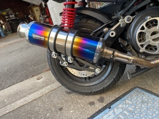 ビームス　シグナス　4,5型マフラー　ss300 ヒートチタンSP