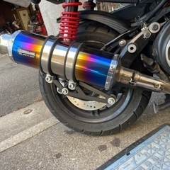 ビームス　シグナス　4,5型マフラー　ss300 ヒートチタンSP