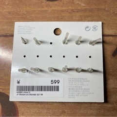 H&Mのピアス 11個 エイチアンドエム ピアスセット アクセサリーの画像