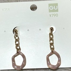チェーンピアス GUピアス アクセサリー 合金 樹脂 ニッキ ゴ...