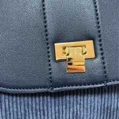レディースバッグ ショルダーバッグ 秋 冬 バッグ ブルーの画像
