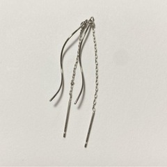 ピアス (両耳) 新品未使用 シルバーピアス ラッピング付き