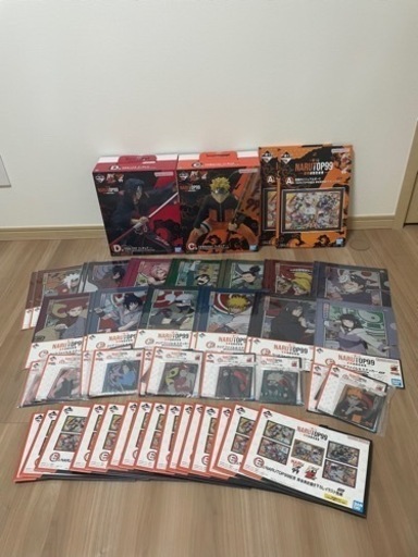ナルトnarutop99一番くじA賞、C賞、下位賞セット