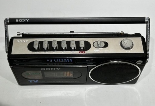SONY ソニー カセットレコーダー CFM-120TV ラジカセ