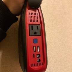値下！ジャンプスターター(ポータブル電源兼用24000mAh)車用に！アウトドアの電源確保用に！災害時に！の画像
