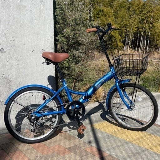 ☆ジモティ割あり☆ 折りたたみ自転車 20インチ 黒 クリーニング済み