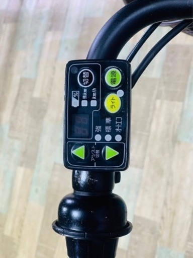 ①5943子供乗せ電動アシスト自転車YAMAHA 20インチ良好バッテリー