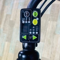 ①5943子供乗せ電動アシスト自転車YAMAHA 20インチ良好バッテリーの画像