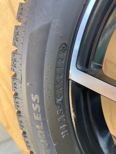 165/55r15 vrx2 2022年　4本ホイールセット