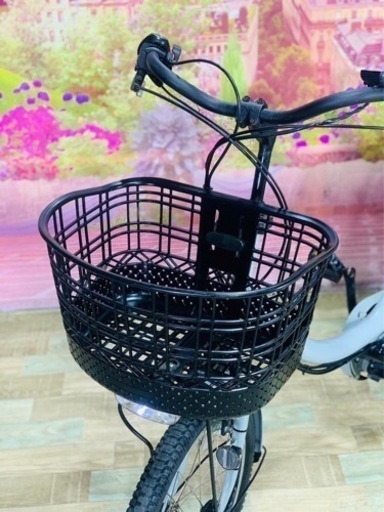 ①5941子供乗せ電動アシスト自転車ブリヂストン20インチ良好バッテリー