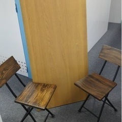 MUJI 160x70 折り畳みテーブルの画像