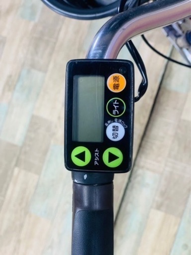 ④5939子供乗せ電動アシスト自転車YAMAHA 26インチ良好バッテリー 