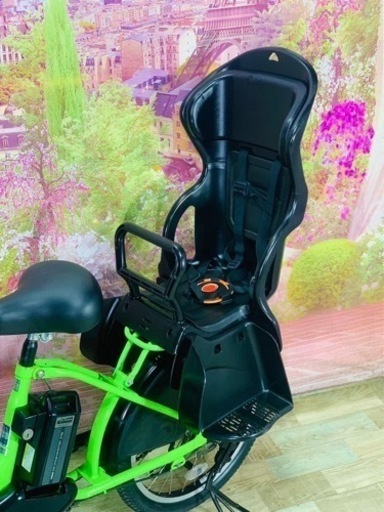 ④5937子供乗せ電動アシスト自転車YAMAHA 20インチ良好バッテリー
