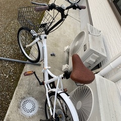 訳あり　折りたたみ自転車