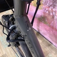 ③5934子供乗せ電動アシスト自転車ブリヂストンF24/B20インチ良好バッテリーの画像