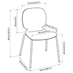 IKEA ダイニングチェア ４脚セットの画像