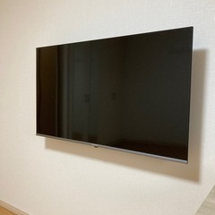 液晶テレビ 50インチ 4K  壁掛け 壁美人