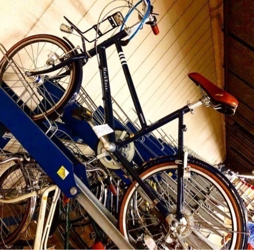 ブリジストン  ミニベロ 自転車 マークローザ　ネイビー