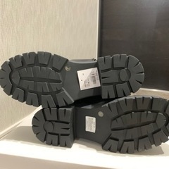 【新品未使用】RANDA ブーツ ブラック Lの画像