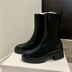 【新品未使用】RANDA ブーツ ブラック L