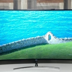 即日受渡❣️4K曲面モニター65型ゲームモード搭載新たな臨場感体...