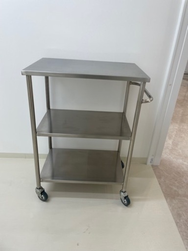ステンレスワゴン　三段