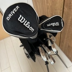wilson  キッズ　ジュニア ゴルフセットの画像