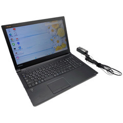美品✨/東芝/ ノートパソコン/新品SSD256GB/Corei7/8GBの画像