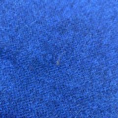 CASHMERE マフラー リバーシブル ブルー 厳選された素材の画像