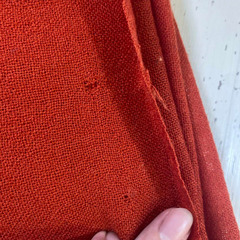 ストール レッド ベージュ 2点セット 男女兼用 ふわふわ手触り 可愛いの画像