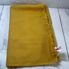 ストール レッド ベージュ 2点セット 男女兼用 ふわふわ手触り 可愛いの画像