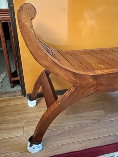 ⭐️カルティニベンチ　アジアン家具　チーク材
