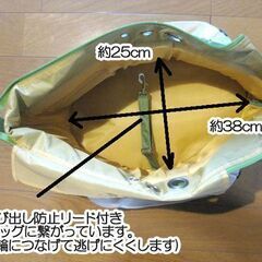 新品　ペット用キャリーバッグ　ベージュの画像