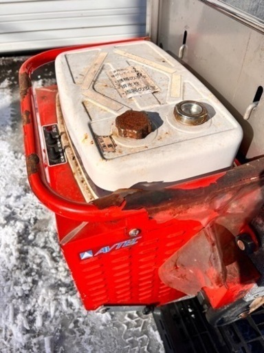 【受け渡し決定 ジャンク】移動式融雪機 アベテック AST-201 AVTEC