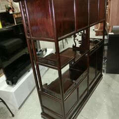 唐木違い棚 唐木飾り棚【モノ市場東海店】141の画像