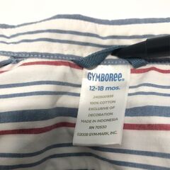 子供服　80～100サイズ　ロンパース 他いろいろ　フレンチブランド：CYRILLUS（シリリュス）、Petit Bateau（プチバトー）、Next（ネクスト）、GAP（ギャップ）、ナルミヤなどもありますの画像