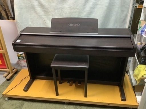 【リサイクルサービス八光】2002年製　CASIO CELVIANO AP-25 電子ピアノ　88鍵盤