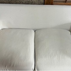 【GO-10】1/21までの週末限定！ ソファ ラブソファ 2人掛けの画像