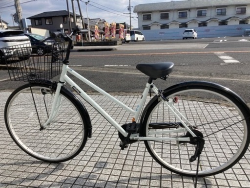 【27インチ自転車】美品❗️変速なし　サイクルベースあさひ製　若林自転車　膳所店　SALE中❗️