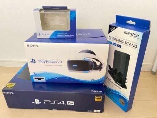 PS4 Pro1TB VRセット ソフト5本 マイク付き