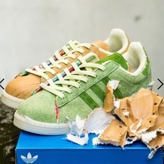 新品箱付き⭐️adidas CAMPUS 80 CROP スニーカー 靴 27.0cmの画像