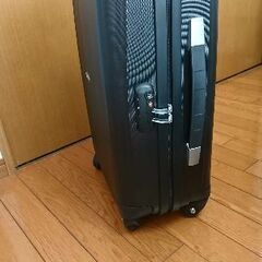 【無料】サムソナイト/スーツケース 鍵なしダイヤル式ロック/一部ファスナー破損の画像