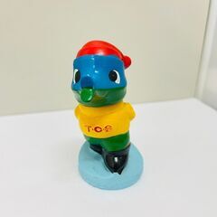 【希少品】辰巳化学 ソフビ 貯金箱 T・C会 札幌オリンピック レトロ 10cm以下 ①