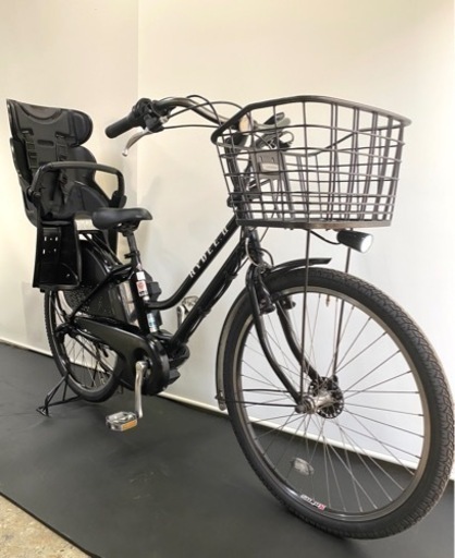 1都4県全域送料無料　業界最長12ヶ月保証　電動アシスト自転車　ブリヂストン　ハイディ2 26インチ　子供乗せ　パワフル　黒