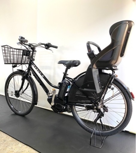 1都4県全域送料無料　業界最長12ヶ月保証　電動アシスト自転車　ブリヂストン　ハイディ2 26インチ　子供乗せ　パワフル　黒