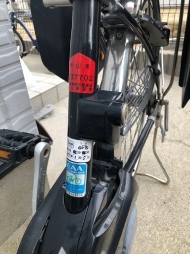 電動自転車　チャイルドシート付き