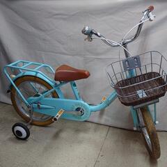 自転車　16インチ　補助輪付き