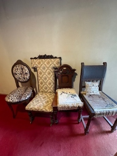 アンティーク家具 引き取り限定4点