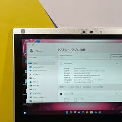 JC0105 パナソニック 2in1 モバイル CF-RZ6 SIMフリー タブレット 美品 Win11 office2021の画像